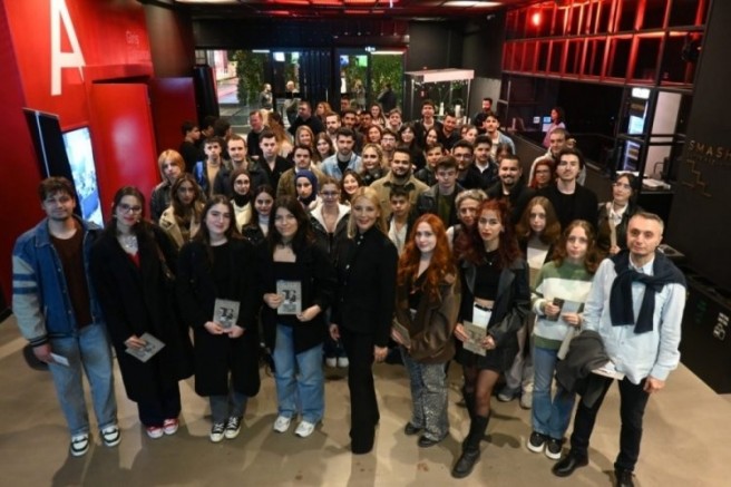 DOSABSİAD'da öğrencilerin Cumhuriyet coşkusu