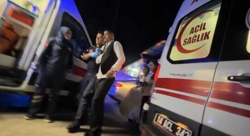 Düğünde meydan kavgası: Damat dahil 3 yaralı