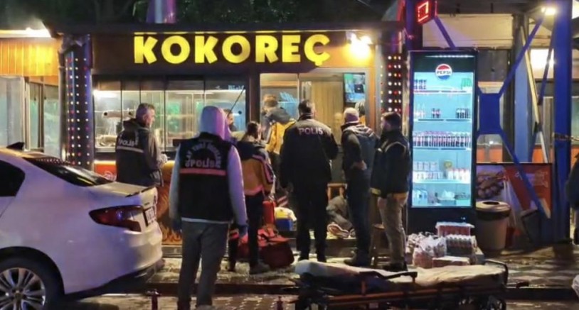 Edremit'te kokoreç dükkanına silahlı saldırı: 2'si ağır 3 yaralı