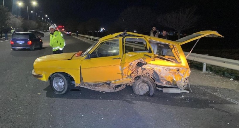 Elazığ'da trafik kazası: 1 yaralı