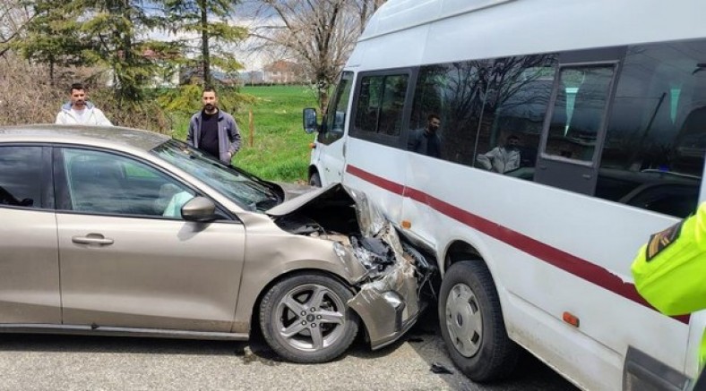 Elazığ’da trafik kazası: 1 yaralı