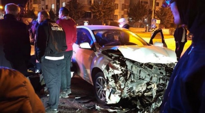 Elazığ’da trafik kazası: 2 yaralı