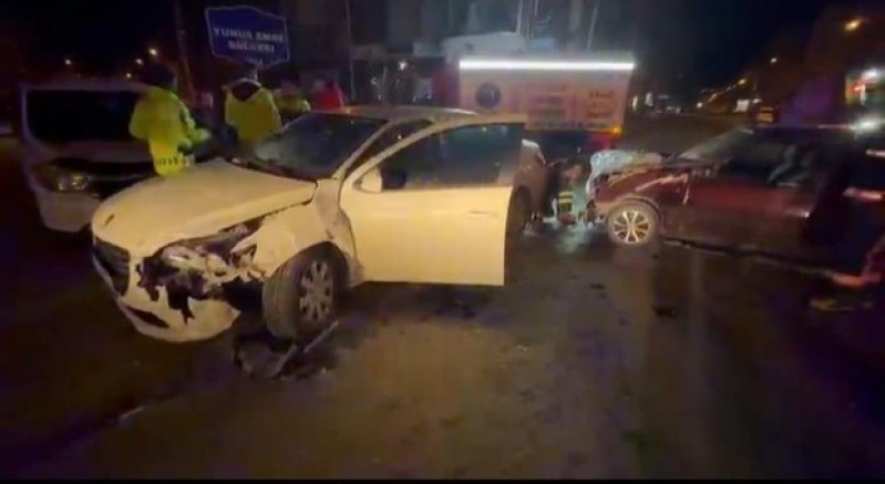 Elazığ'da trafik kazası: 2 yaralı
