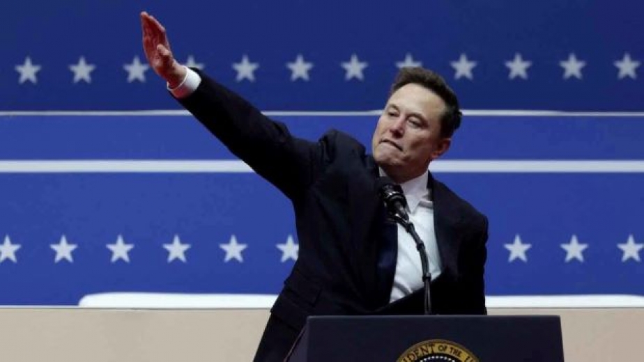 Elon Musk'tan yemin töreninde şoke eden hareket! 'Nazi Selamı' verdi