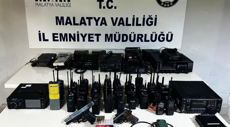 Emniyet frekanslarını dinleyen 6 şüpheliye operasyon