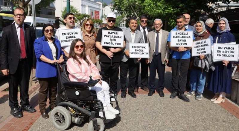 Engelsiz bir gelecek için yürüdüler
