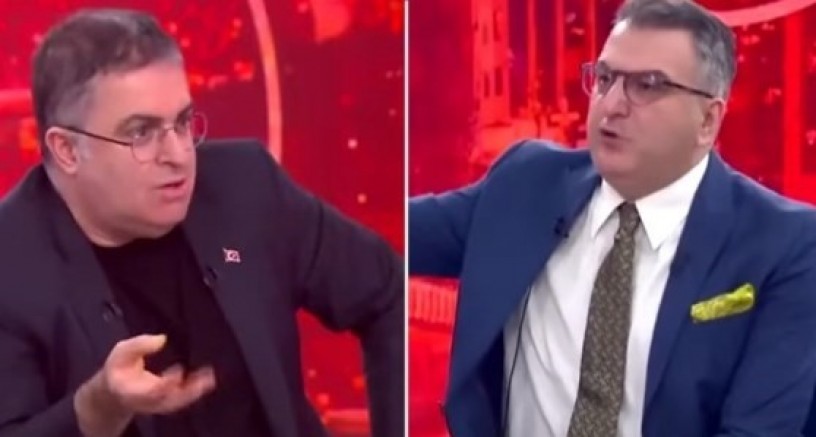 Ersan Şen'le Cem Küçük canlı yayında birbirlerine demediklerini bırakmadı