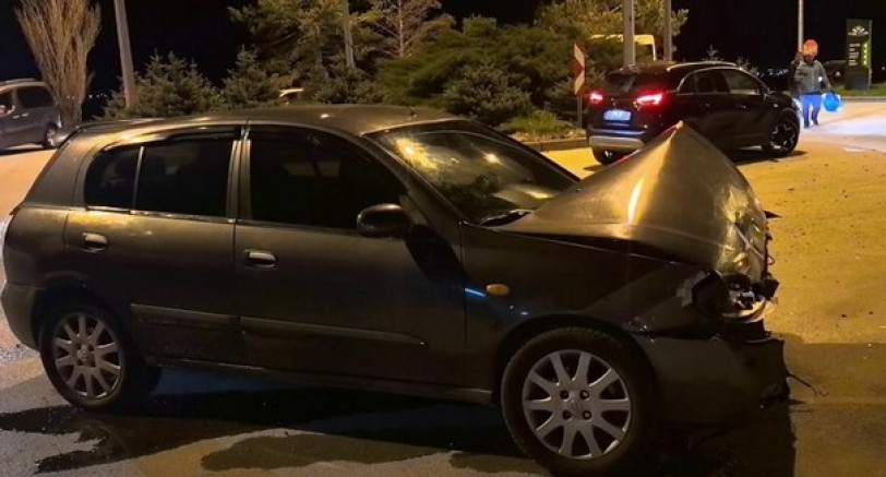 Erzurum’da trafik kazası: 2 yaralı