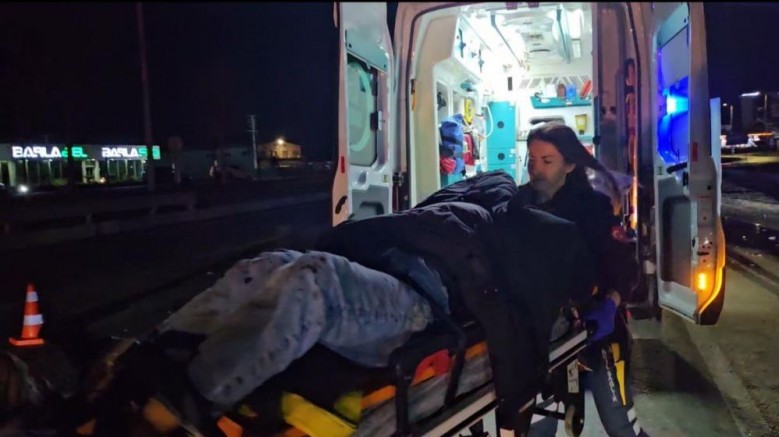 Eşimle kavga ettik, direksiyonu kırdı