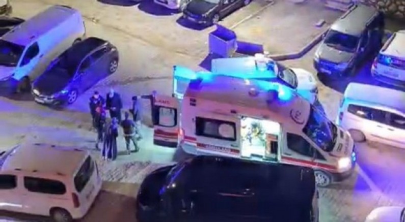 Eski eşinin komşuları hastanelik etti