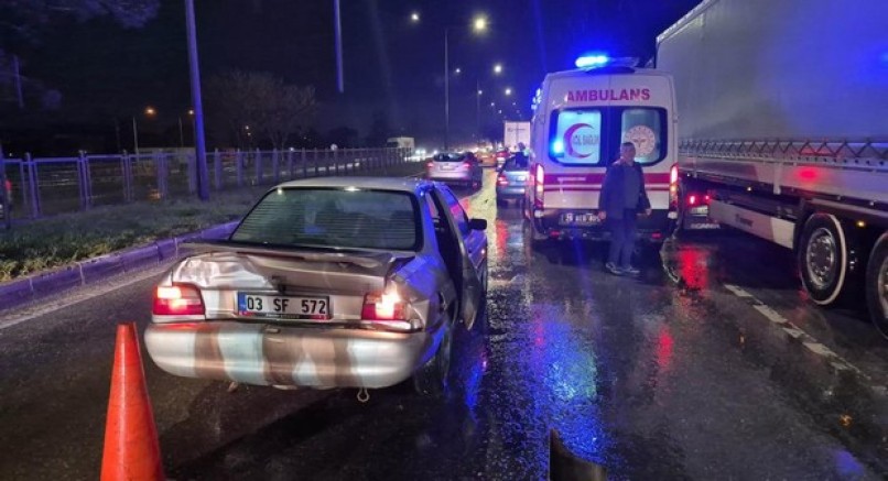 Eskişehir'de zincirleme trafik kazası: 4 yaralı