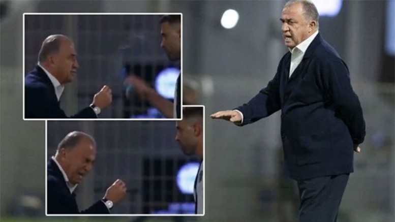 Fatih Terim'e yapılır mı bu! Sulu şaka...