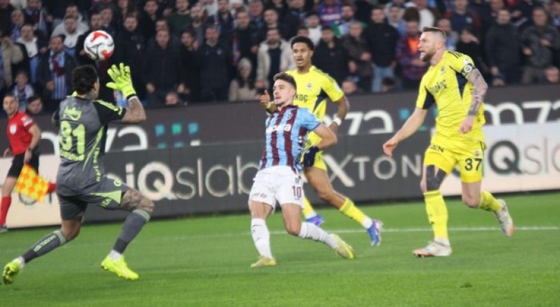 Fenerbahçe'den Trabzonspor'a karşı üst üste 5. galibiyet