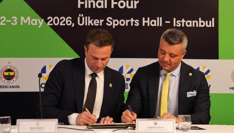 Fenerbahçe ile CEV arasında imzalar atıldı