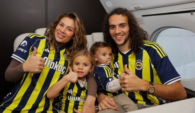 Fenerbahçe'nin yeni transferi Matteo Guendouzi, İstanbul'a geldi
