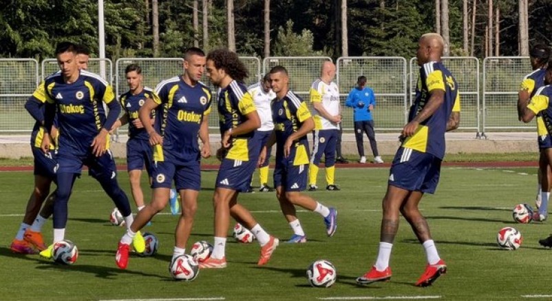 Fenerbahçe, Topuk Yaylası'ndaki ilk antrenmanını yaptı