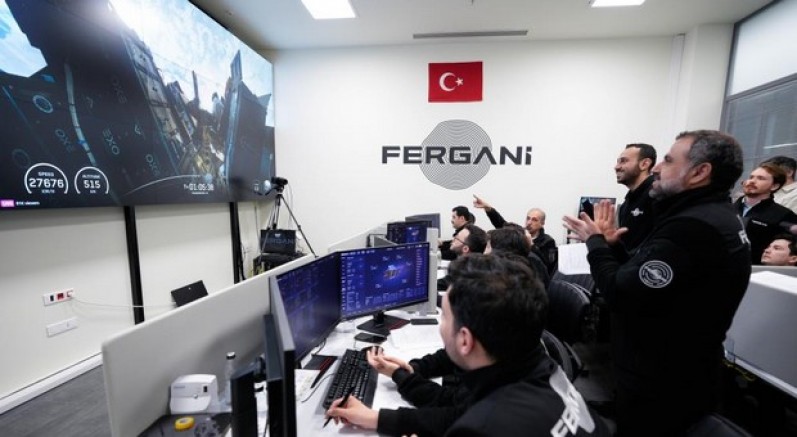 Fergani'nin beşinci uydusu uzayda