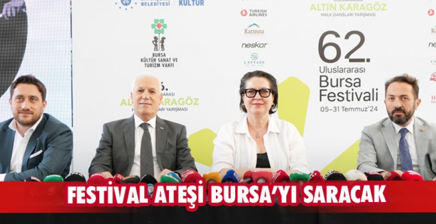 Festival heyecanı tüm Bursa'yı saracak