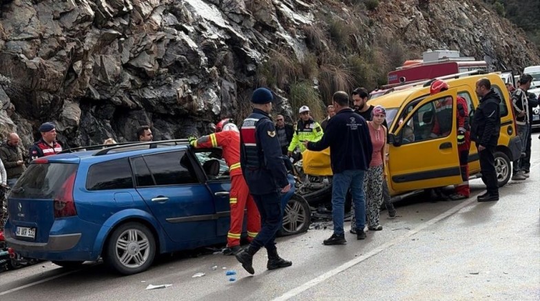 Fethiye’de trafik kazası: 7 yaralı