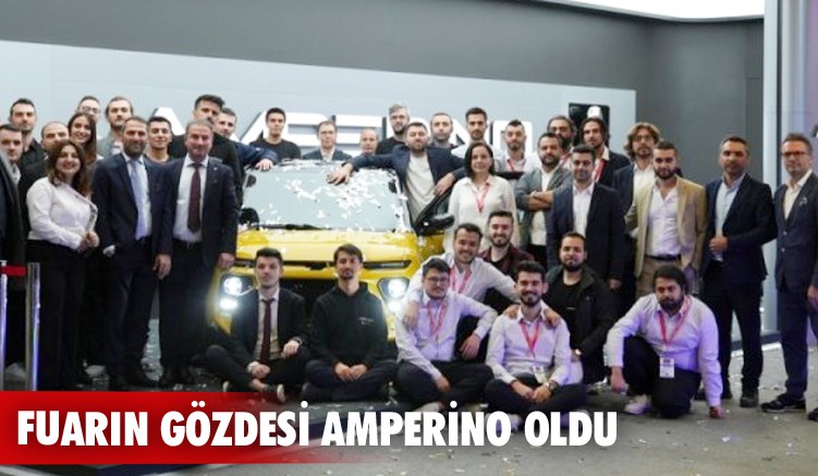 Fuarın gözdesi Amperino oldu