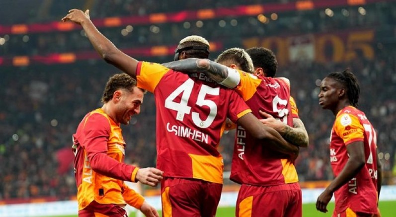 Galatasaray’dan 55 puan, 55 gol