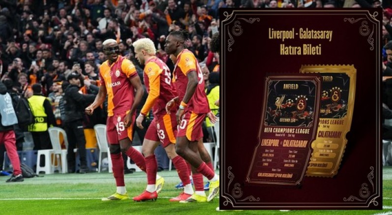 Galatasaray'dan hatıra bileti