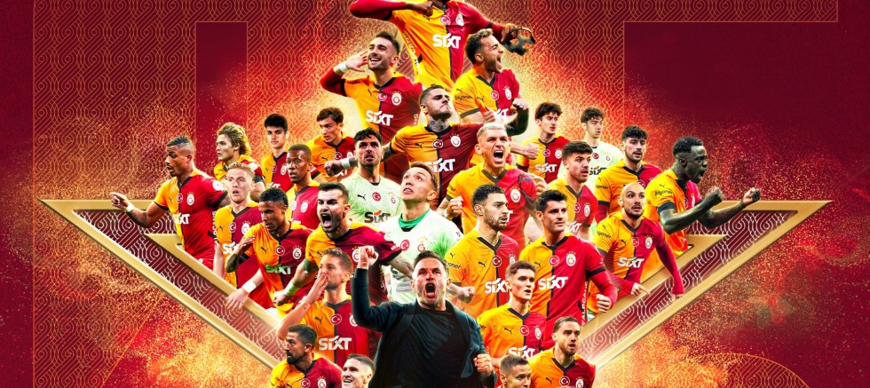 Galatasaray mutlu sona ulaştı; 5.yıldızı taktılar...