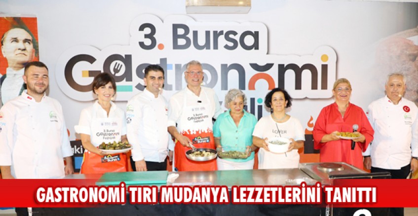 Gastronomi tırı Mudanya lezzetlerini tanıttı