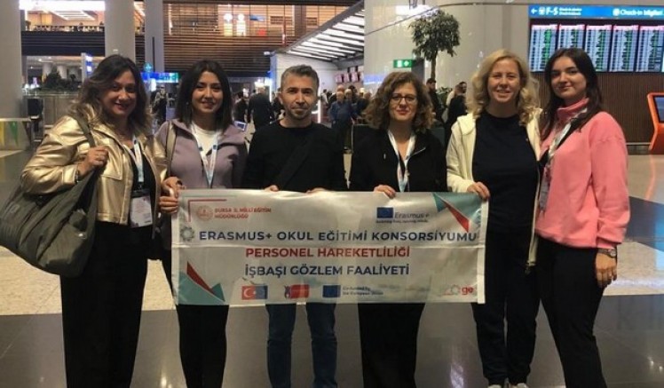 Gazi İlkokulu'ndan Avrupa'ya eğitim köprüsü