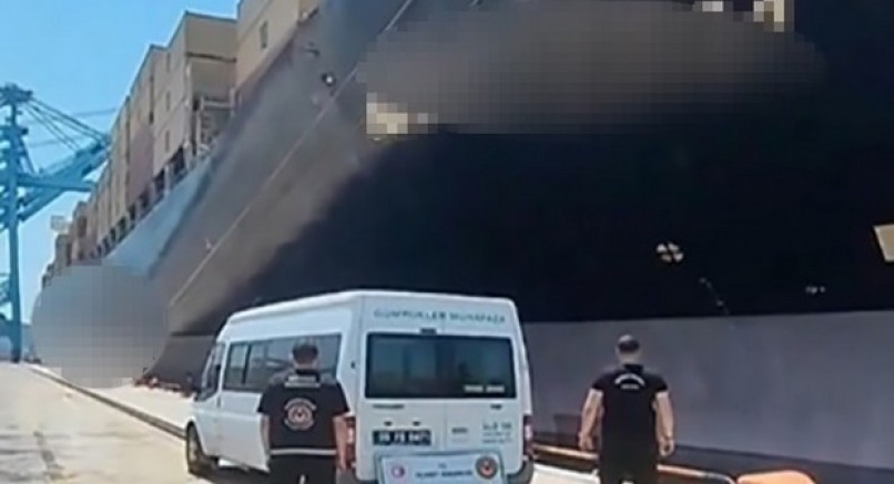 Gemide 200 ton kaçak akaryakıt ele geçirildi