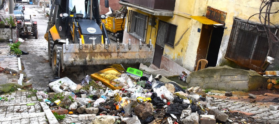 Gemlik'te kötü görüntü ortadan kalktı