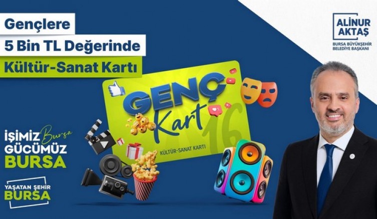 Genç Kart ile gençlerimize 5.000 TL destek