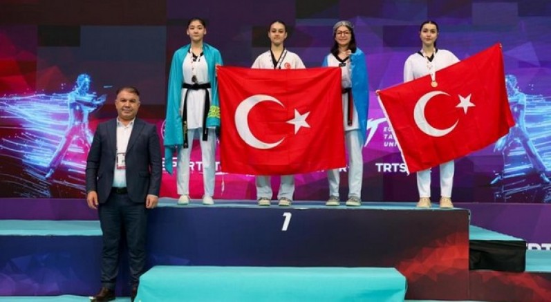 Genç kızlardan 19 madalya