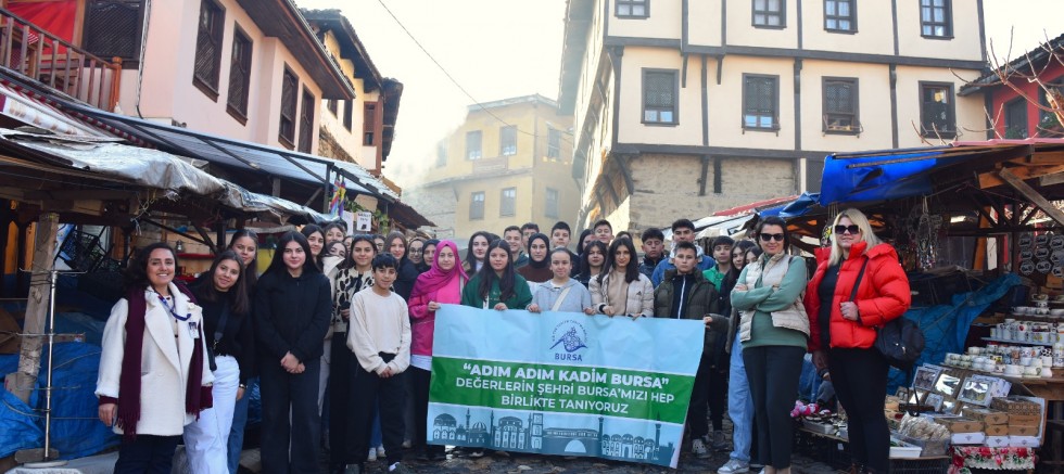 Gençler Bursa'yı tanıyor, seviyor