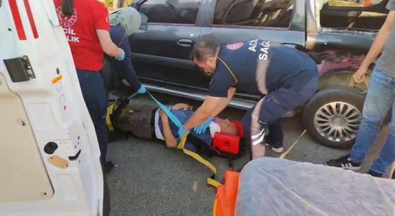 Giresun’da trafik kazası: 1 yaralı