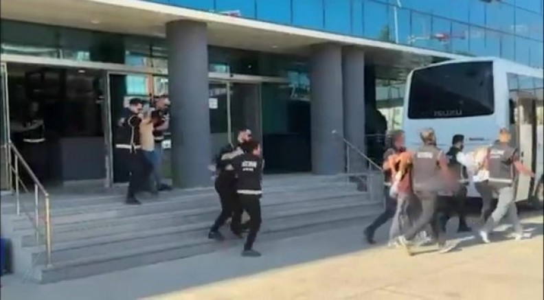 Gözaltına alınan 8 kişiden 7'si tutuklandı