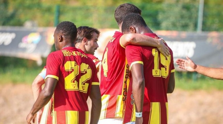 Göztepe, hazırlık maçında galip