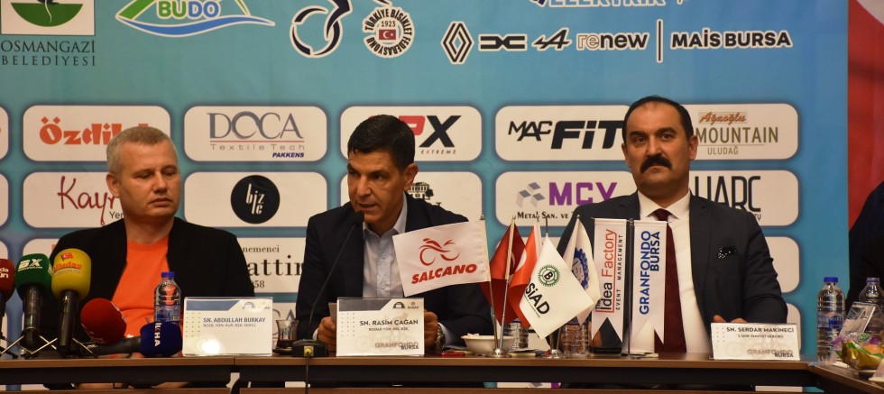 GRANFONDO BURSA BİSİKLET YARIŞI TANITIM LANSMANI YAPILDI…