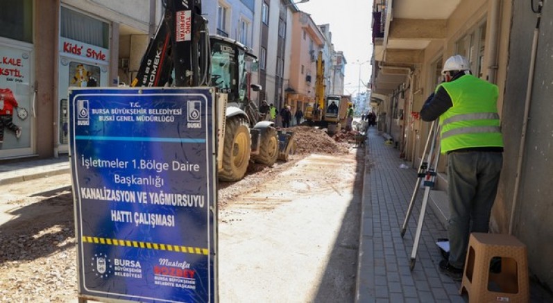Gürsu'nun altyapısı yenileniyor