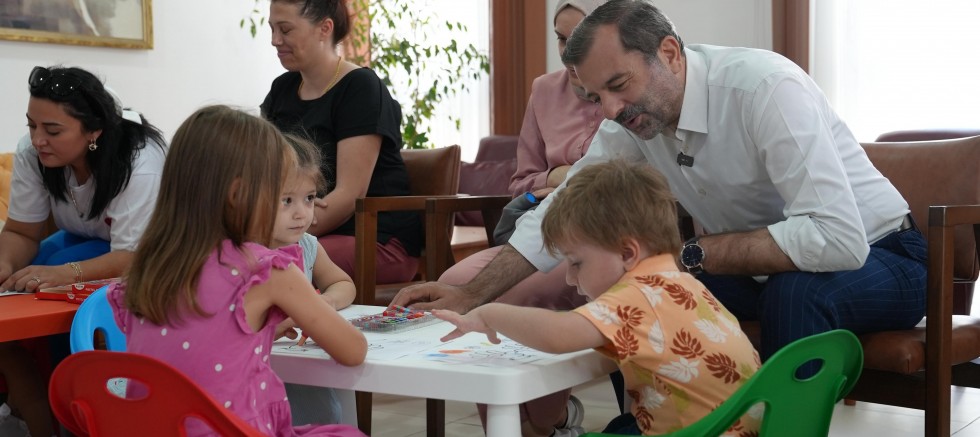 Gürsu'nun çocuklarına ve annelerine yeni atölye