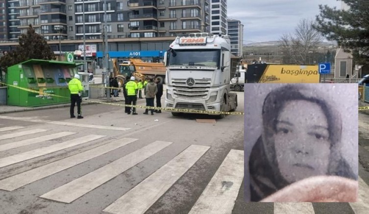 Hafriyat kamyonunun üzerinden geçtiği kadın hayatını kaybetti