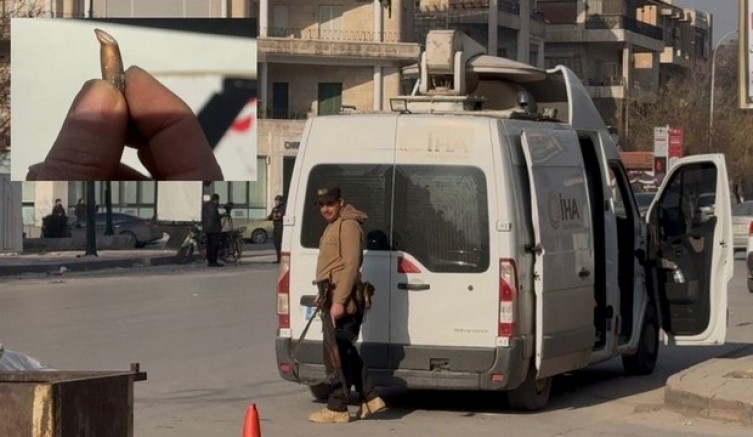 Halep’te İhlas Haber Ajansı ekibine keskin nişancı ateşi
