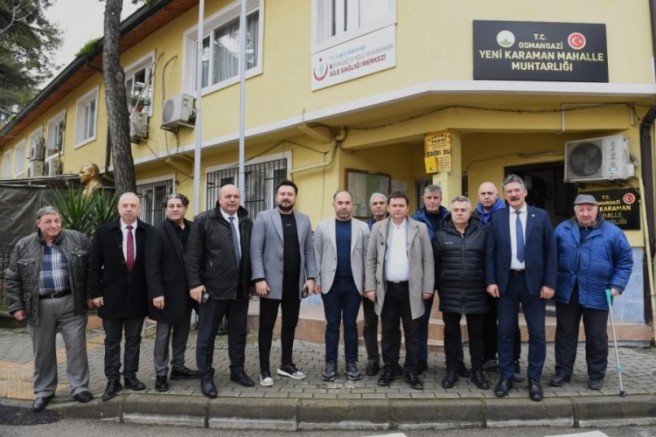Halkla iç içe olan Başkan Aydın, sorunlara çare arıyor