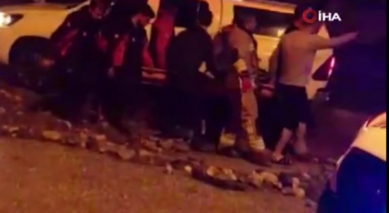 Hatay'da göçük meydana geldi