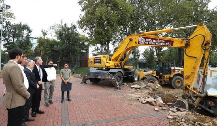 Heykel Bölgesinde Düzenleme Çalışmaları Başladı