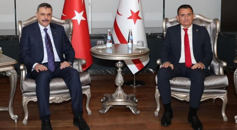İçişleri Bakanı Çiftçi KKTC'de