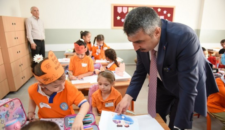 İlk ders Başkan Yılmaz'dan
