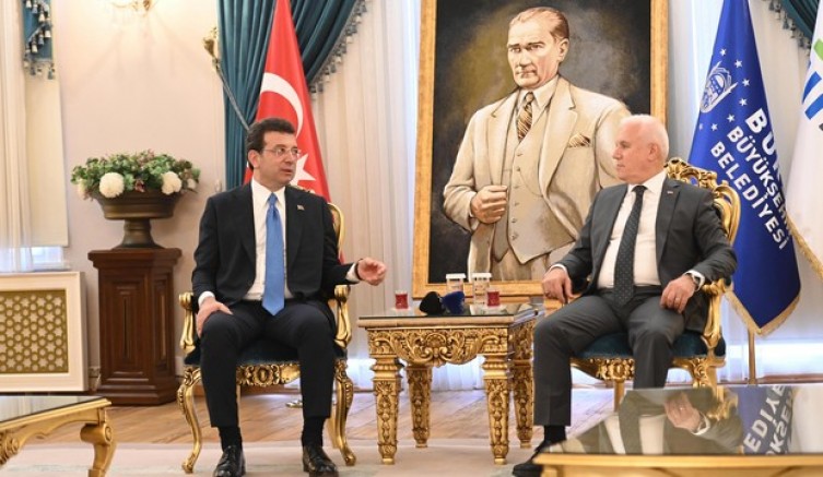 İmamoğlu’ndan Başkan Bozbey’e ziyaret