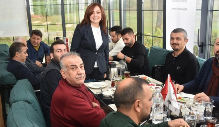İMSİAD üyeleri Nefes Dağyenice'yi gezdi