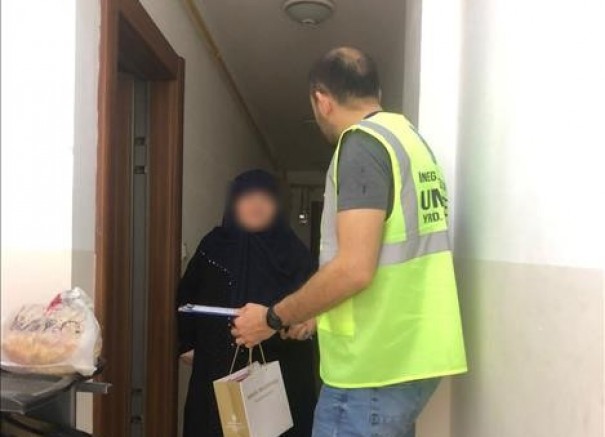 İnegöl Belediyesi ihtiyaç sahibi aileleri unutmadı